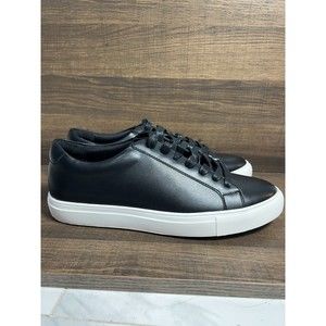 Alfani Mens Quincy Cap-Toe Lace-Up Sneaker 8.5M Round Toe Black
